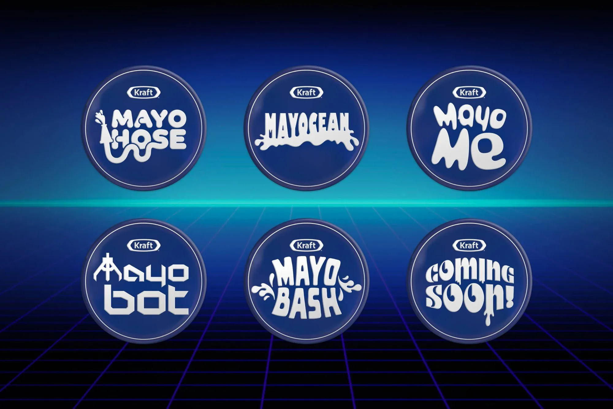 Jar-lid portals to each room.